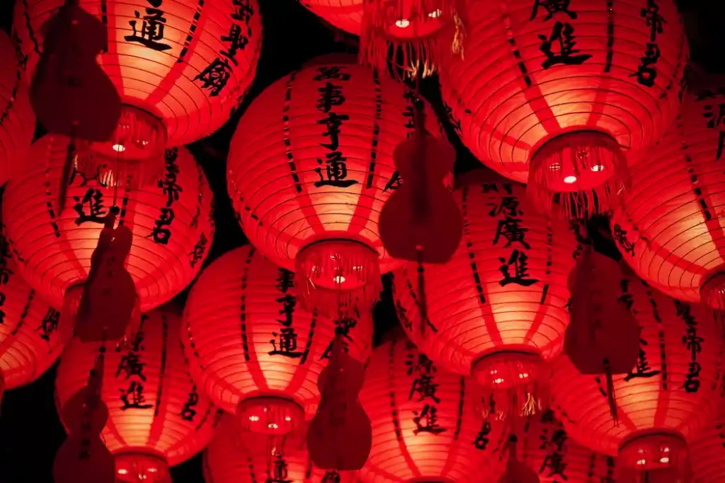 KFC China Palace Lanterns Store Decoration